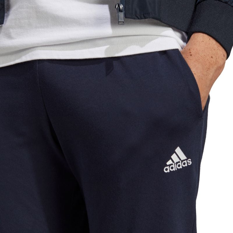 adidas Essentials Single Jersey Tapered Elasticized Cuff Logo M IC0056 pants Nadrág