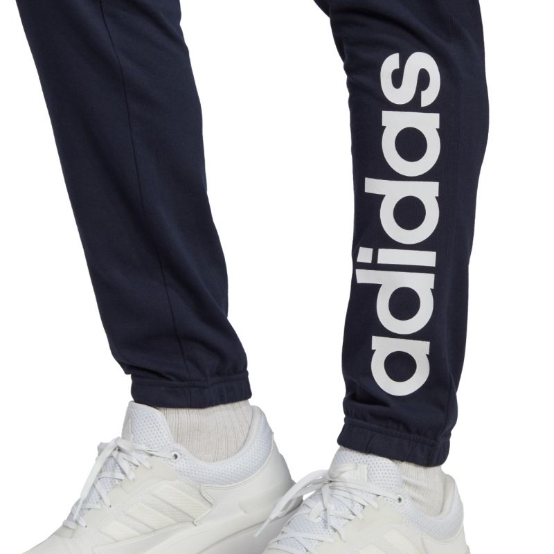 adidas Essentials Single Jersey Tapered Elasticized Cuff Logo M IC0056 pants Nadrág