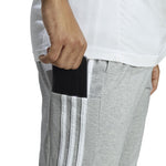 adidas Essentials Single Jersey Tapered Open Hem 3-Stripes M IC0046 pants Nadrág - Sportmania.hu