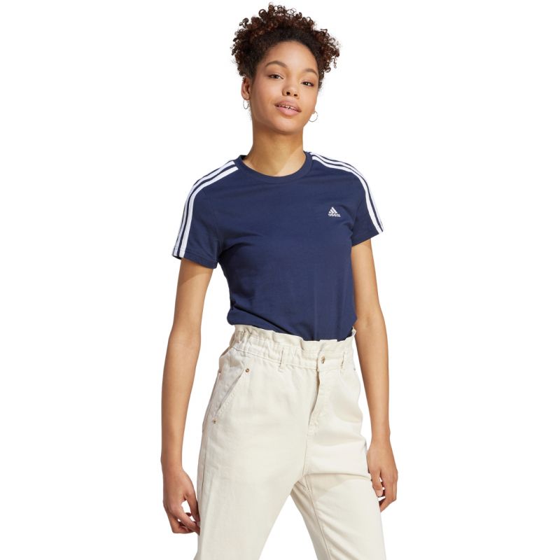 adidas Essentials Slim 3-Stripes Tee W IM2791 Póló