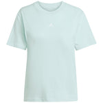 adidas Essentials Small Logo Cotton Light Blue Women's T-Shirt női JY4965