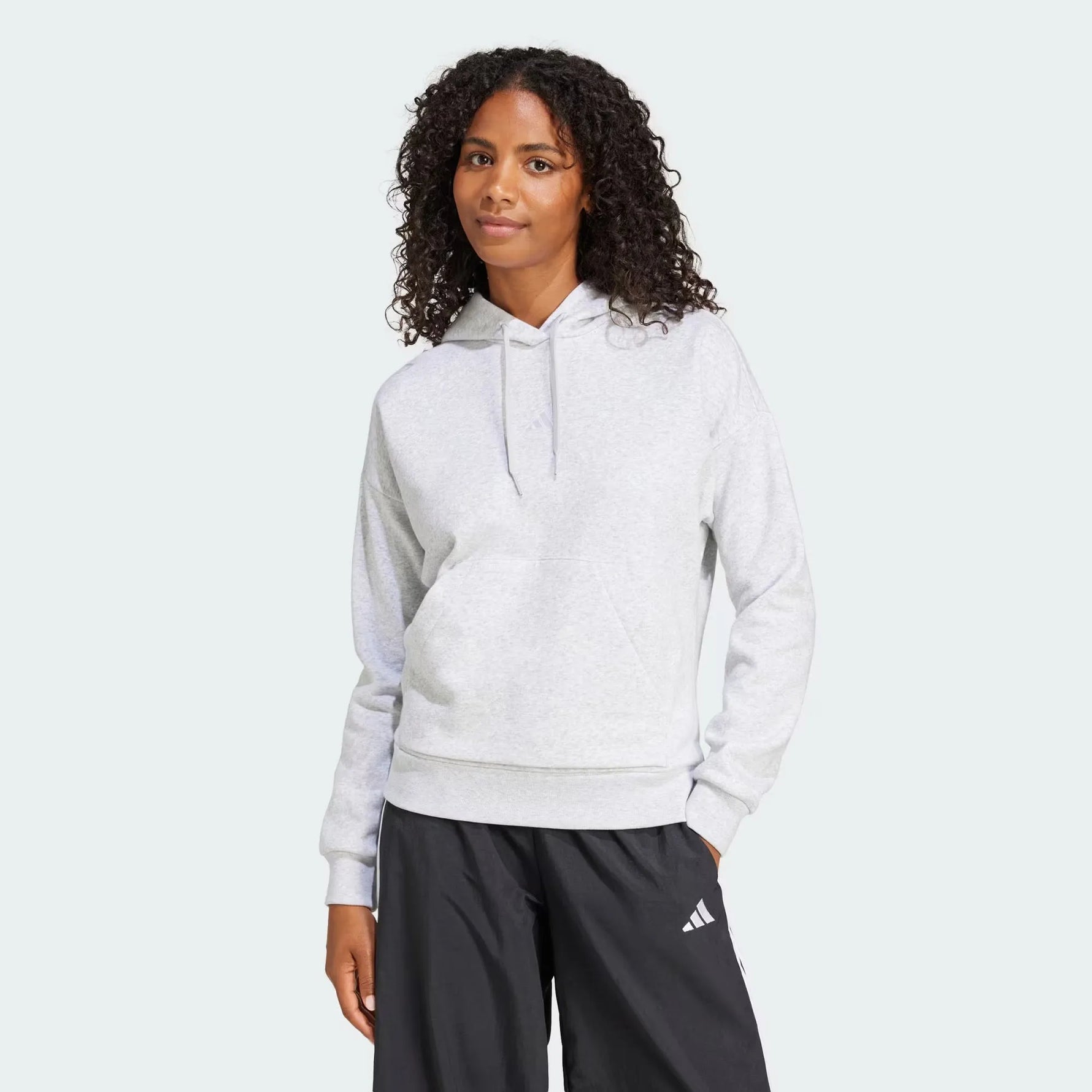 Adidas Essentials Small Logo Feel Cozy kapucnis pulóver, női Pulóver - Sportmania.hu