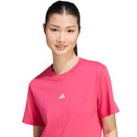 Adidas Essentials Small Logo T-Shirt női póló, rózsaszín