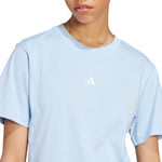 Adidas Essentials Small Logo Women's T-Shirt Light kék női póló