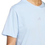 Adidas Essentials Small Logo Women's T-Shirt Light kék női póló