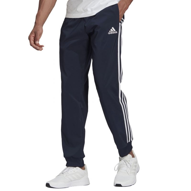 Adidas Essentials Tapered Cuff 3 Stripes Pants M GK8981 Nadrág