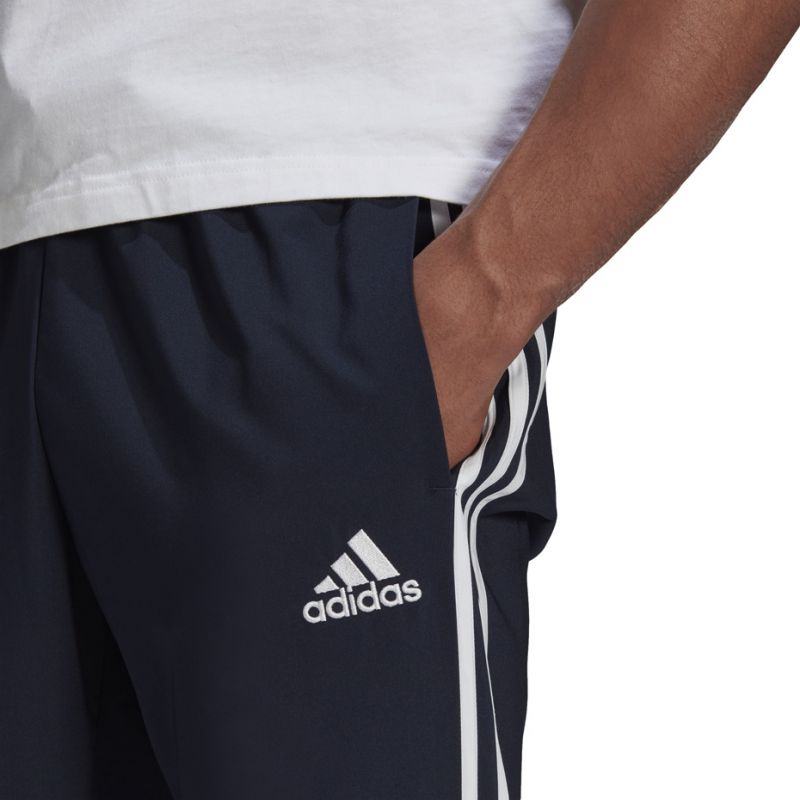 Adidas Essentials Tapered Cuff 3 Stripes Pants M GK8981 Nadrág