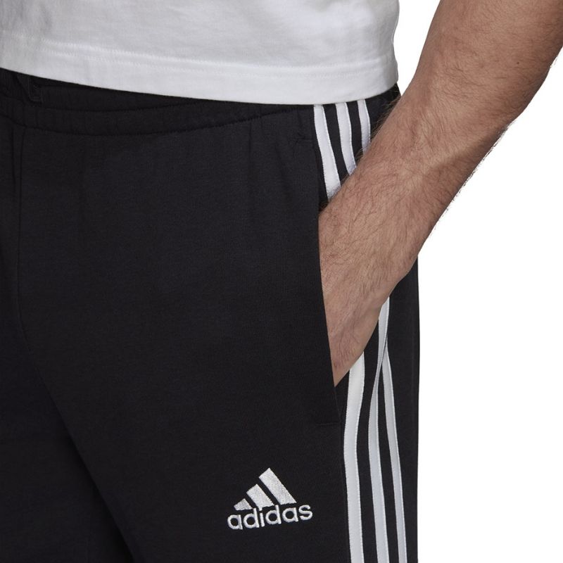 Adidas Essentials Tapered Elasticcuff 3 Stripes Pant M GK8829 Ruházat