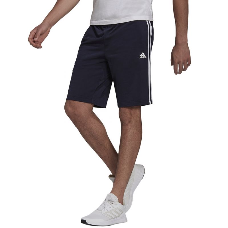 adidas Essentials Warm-Up 3-Stripes M shorts férfi rövidnadrág H48434