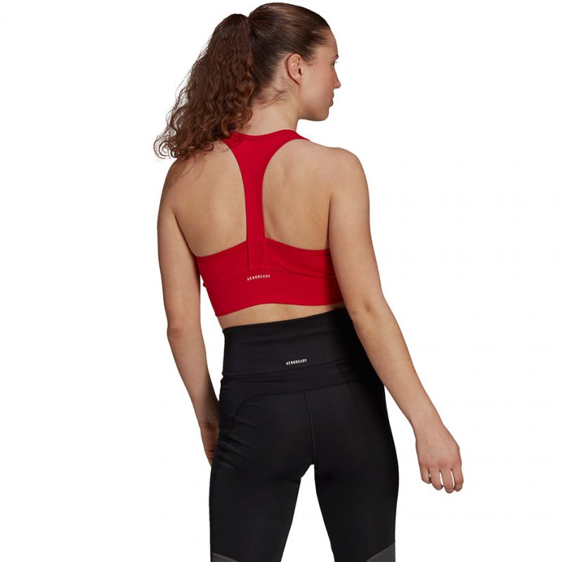 Adidas Farm All-Over-Print Bra Top Aeroready W GM7144 sports bra Sportmelltartó