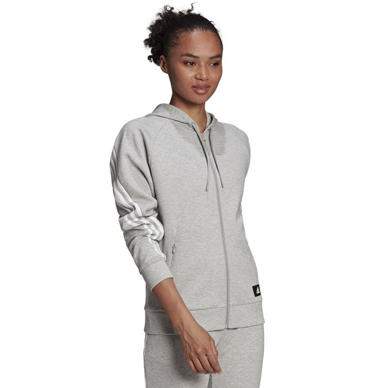 Adidas FI 3 Stripes Full-Zip Reg W H57289 sweatshirt Pulóver - Sportmania.hu