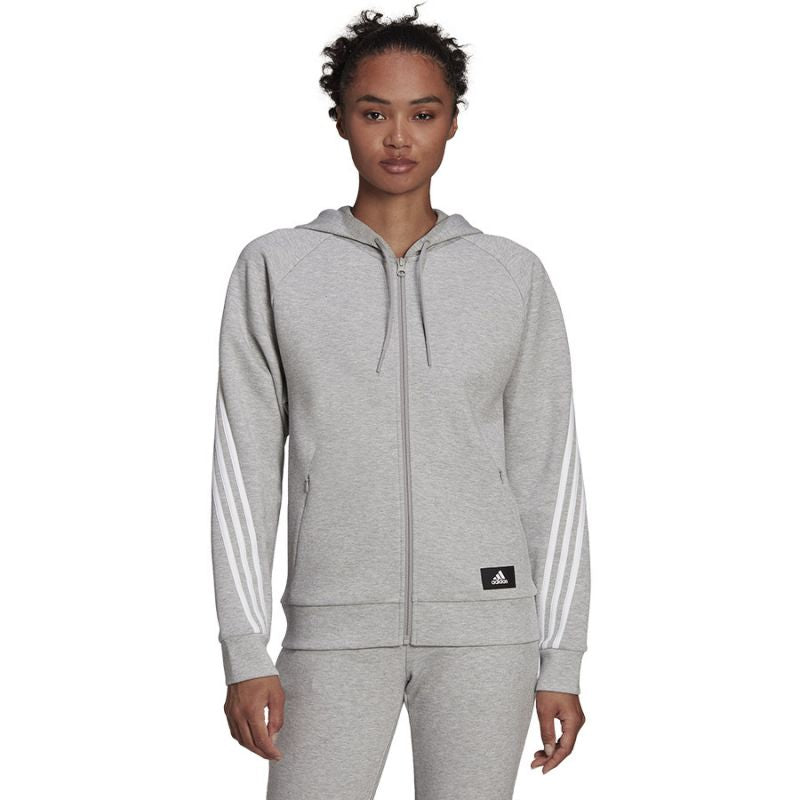 Adidas FI 3 Stripes Full-Zip Reg W H57289 sweatshirt Pulóver - Sportmania.hu
