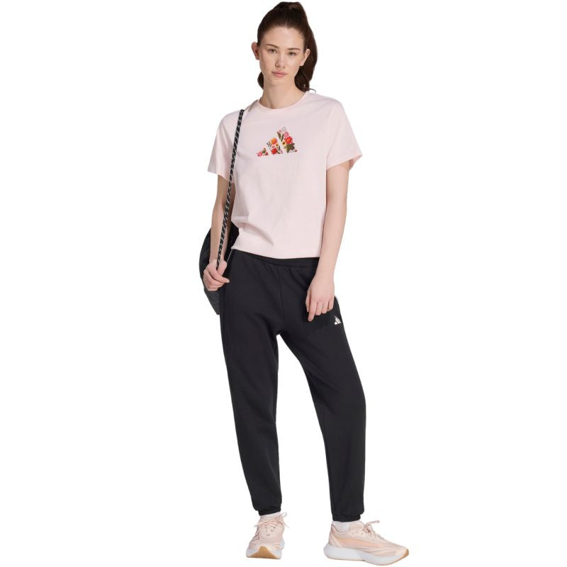 Adidas Floral Regular Graphic T-Shirt Light női póló, rózsaszín