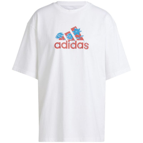 adidas Flower Pack Badge of Sport Women's T-shirt White IT1421 Póló