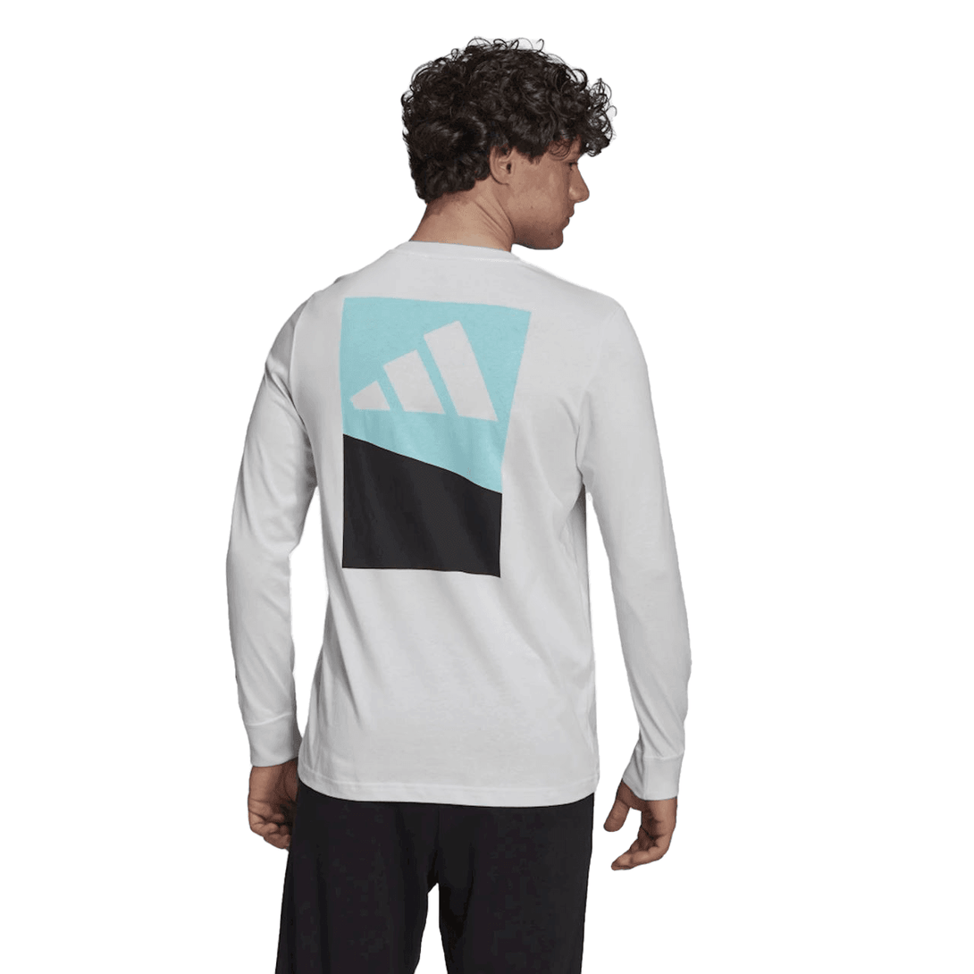 Adidas Future Block Long Sleeve Graphic póló, fehér - Sportmania.hu