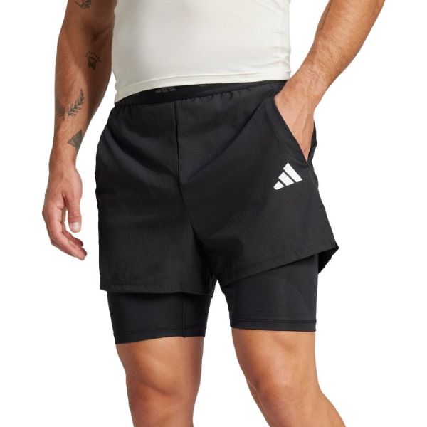 Adidas GYM+ 2in1 férfi rövidnadrág