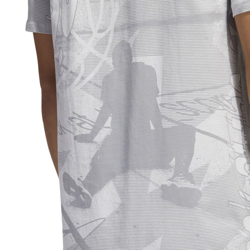 Adidas Iginite Aop Tee M HL0087 Póló Ruházat Póló - Sportmania.hu