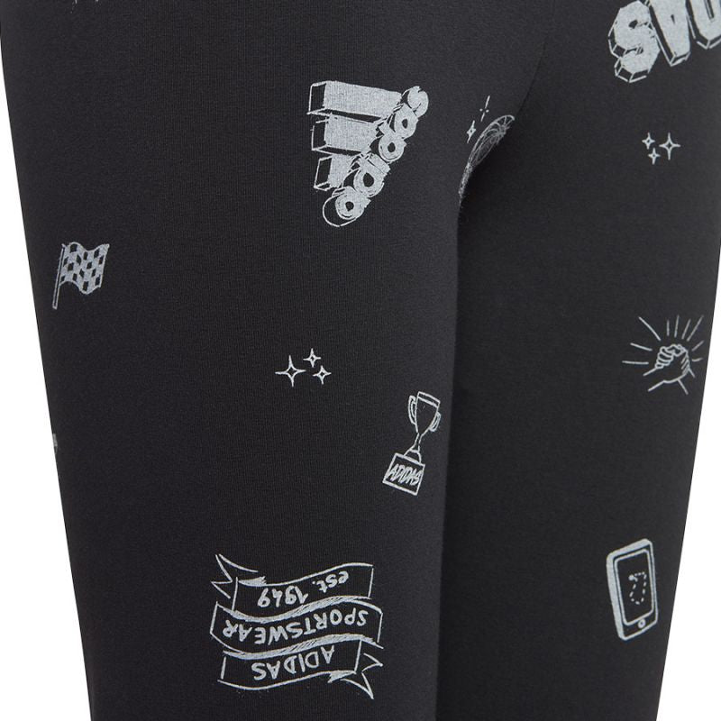 Adidas JG Bluv Q3 Tight Jr leggings IA1567 Leggings