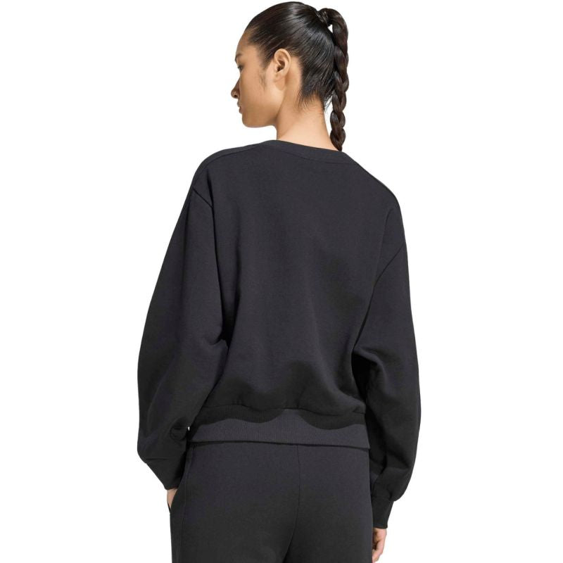 Adidas Kit Small Logo sweatshirt női pulóver, fekete