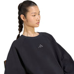 Adidas Kit Small Logo sweatshirt női pulóver, fekete