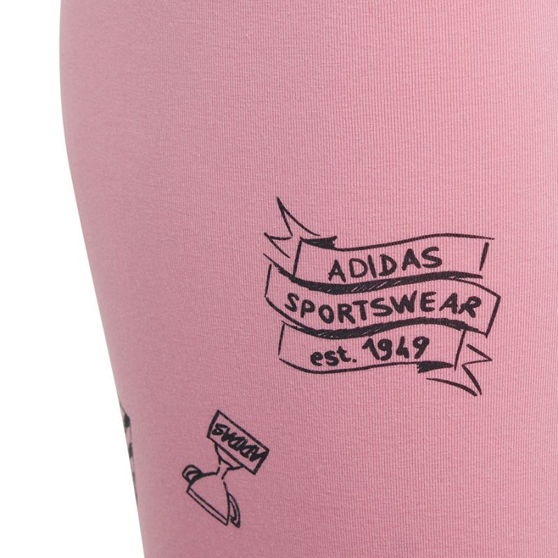 adidas Leggings adidas JG Bluv Q3 Tight Jr IA1568 Leggings - Sportmania.hu