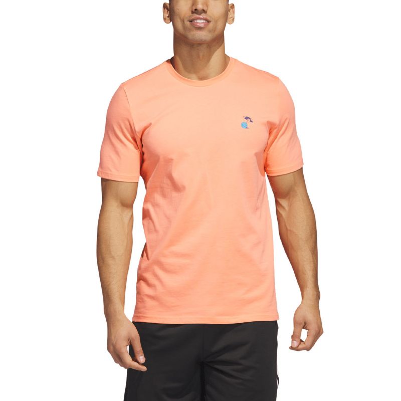 Adidas Lil Stripe Spring Break Graphic Short Sleeve Basketball Tee M IC1869 Póló