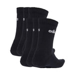 adidas Linear Crew Socks Cushioned 6 Pair Pack black JL6094