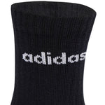 adidas Linear Crew Socks Cushioned 6 Pair Pack black JL6094