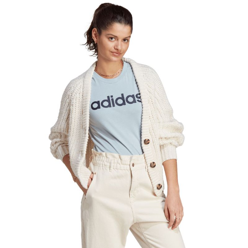 adidas Loungewear Essentials Slim Logo Tee adidas W IM2832 Póló