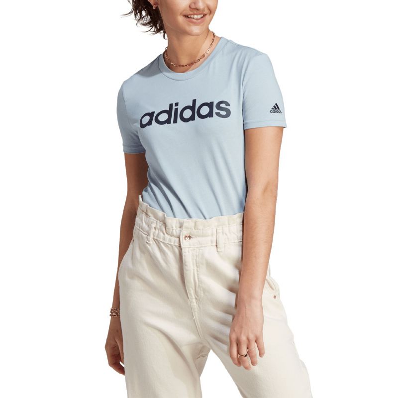adidas Loungewear Essentials Slim Logo Tee adidas W IM2832 Póló