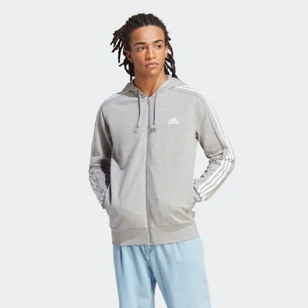 Adidas M 3S FT FZ HD Pulóver Kapucnis pulóver - Sportmania.hu