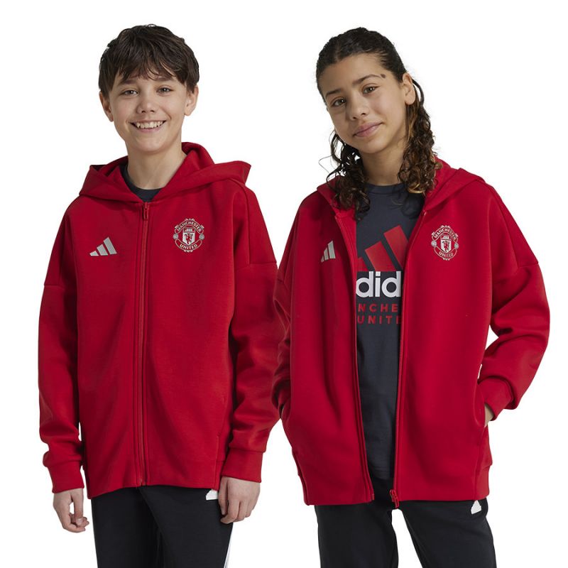 Adidas Manchester United Anthem Jacket Jr IT4188 sweatshirt Pulóver