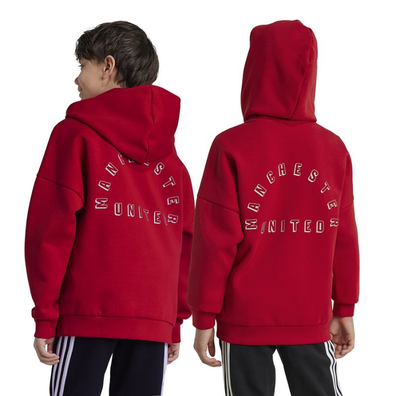 Adidas Manchester United Anthem Jacket Jr IT4188 sweatshirt Pulóver