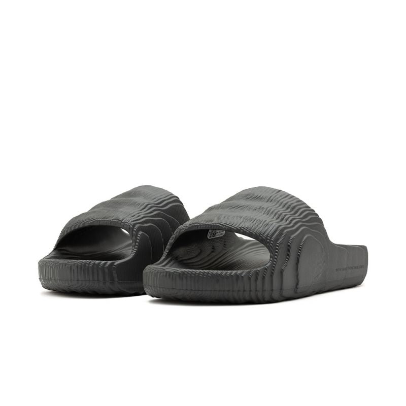 adidas Men's adidas Adilette 22 Grey Five lifestyle flip-flops fashionable for summer black (HP6522) Cipő