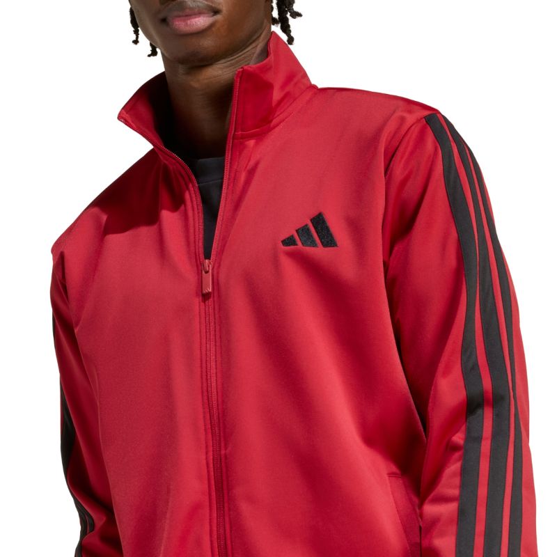 Men's adidas Dayready tracksuit red piros szett férfi KC1357