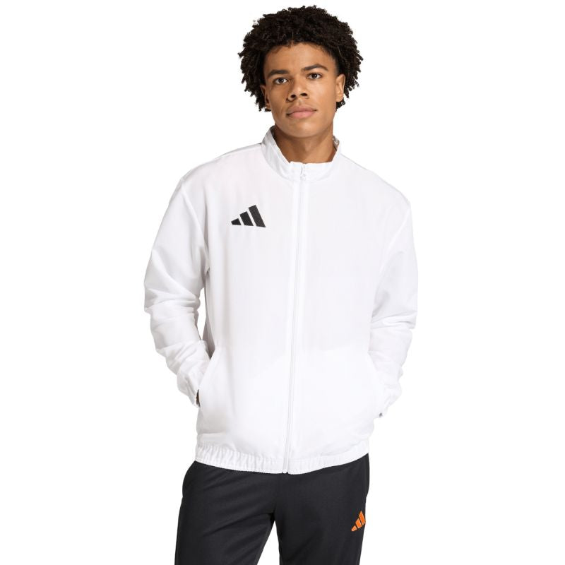 Men's adidas Entrada 26 Presentation sweatshirt white fehér férfi pulóver JZ6623