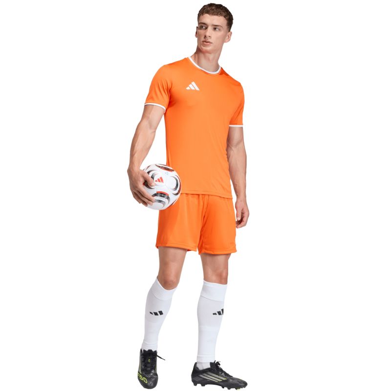 Men's adidas Entrada 26 shorts narancssárga férfi rövidnadrág JZ2512