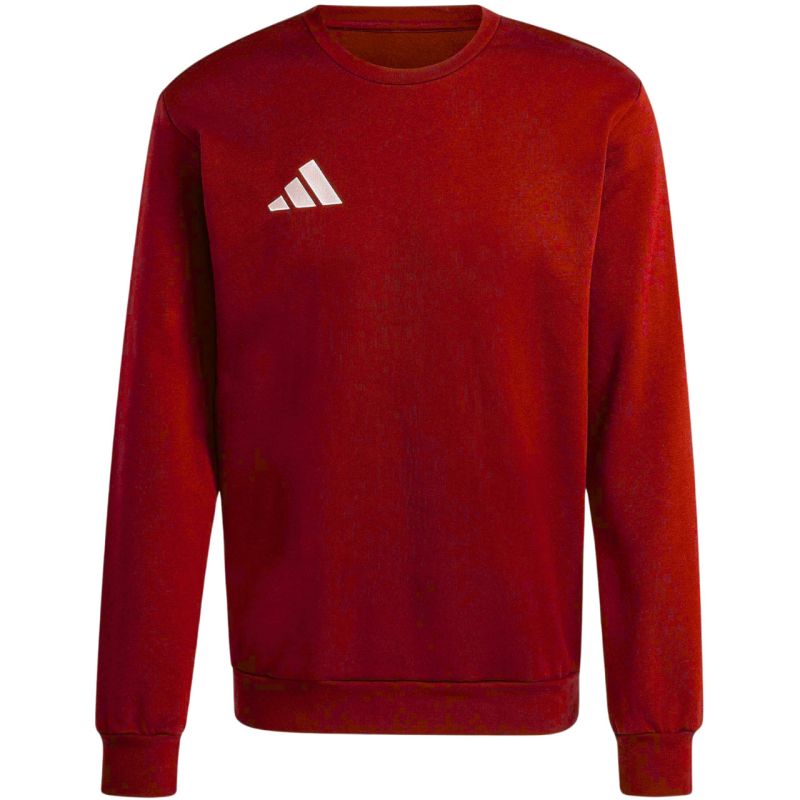 Men's adidas Entrada 26 Sweat Top red piros férfi pulóver JZ6575
