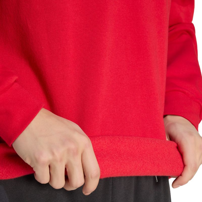 Men's adidas Entrada 26 Sweat Top red piros férfi pulóver JZ6575