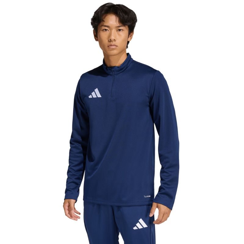 Men's adidas Entrada 26 Training Top Navy Blue sötétkék férfi pulóver JZ6651