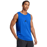Men's adidas Essentials Small Logo Tank JE8978 kék férfi póló