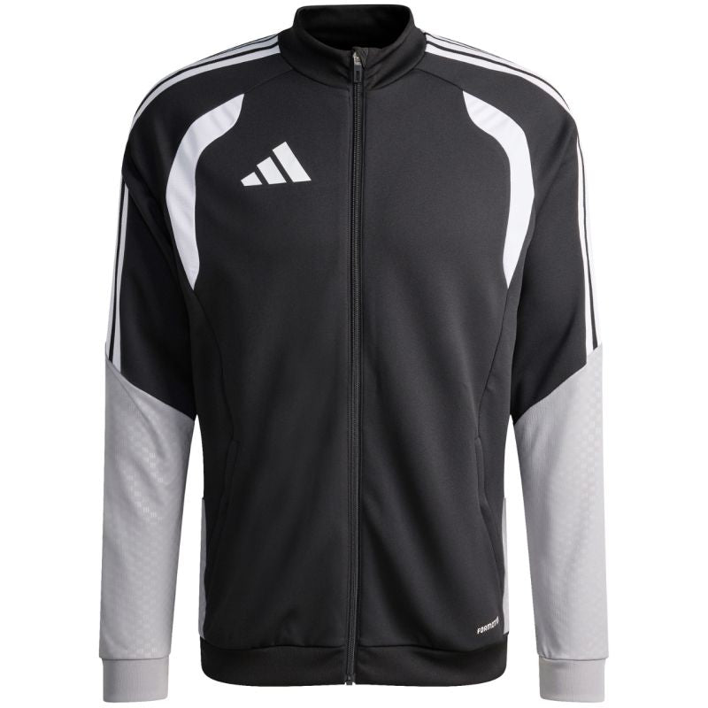 Men's adidas Tiro 26 Competition Training sweatshirt black, gray, and white fehér férfi pulóver JX4260