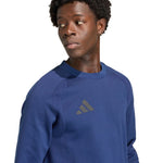 Men's adidas Tiro 26 Travel Crew sweatshirt navy blue férfi KD1145
