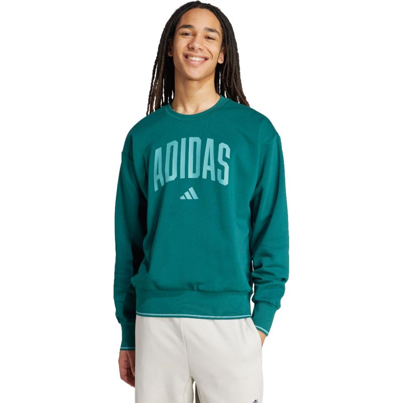 adidas Men's Collegiate Green férfi Pulóver JM1733