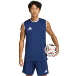 Adidas Men's Entrada 26 Sleeveless Jersey Navy Blue sötétkék férfi póló