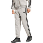 Adidas Men's Essentials 3-Stripes Fleece Tapered Cuffed szürke férfi nadrág KY4127