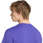 Adidas Men's Essentials Small Logo Single Jersey Purple lila férfi póló KF2404