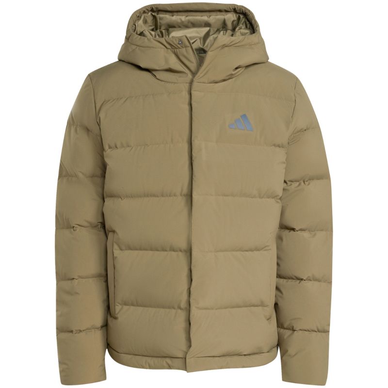 adidas Men's Helionic Climawarm Hoodie Jacket Olive férfi JX0580