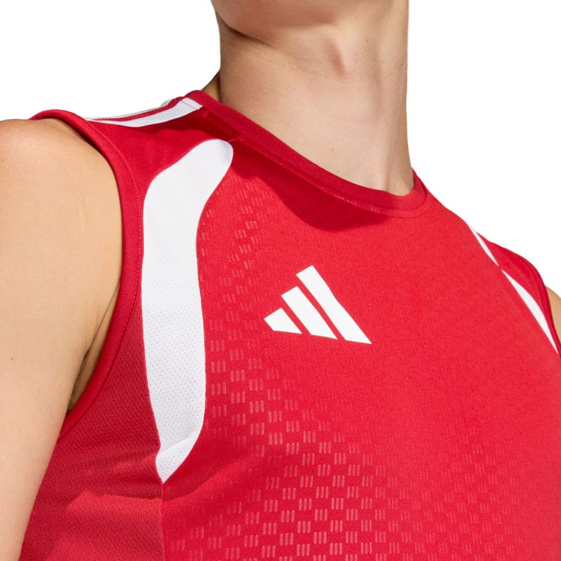 Adidas Men's Tiro 26 Competition Sleeveless Jersey red piros férfi póló KA7610