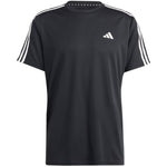 adidas Men's Train Essentials 3-Stripes Training Tee Black férfi IB8150
